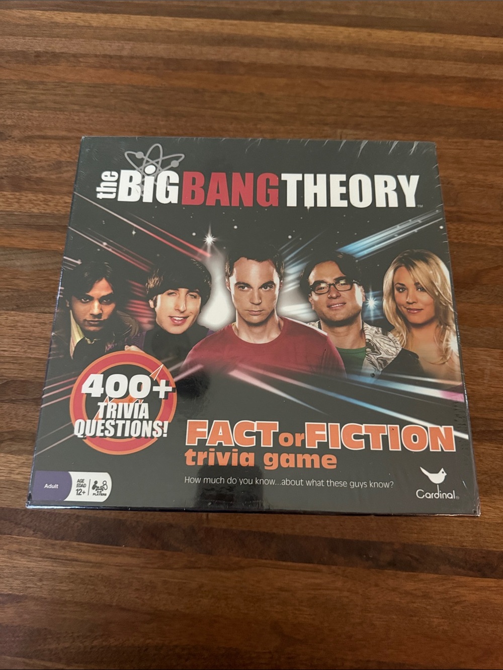 The Big Bang Theory Fact or Fiction Trivia Game NEW